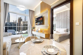 Burj Khalifa View 1 Bedroom Apartment With Balcony For Up To 4 Person